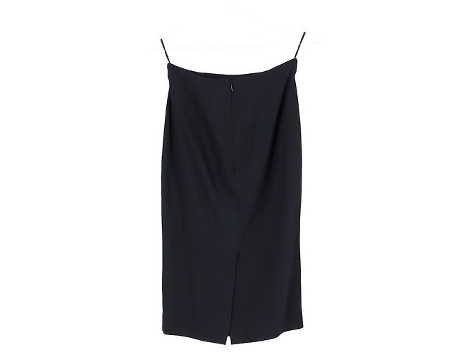 Alexander McQueen Bleistiftrock aus schwarzem Polyester - Ansicht 5