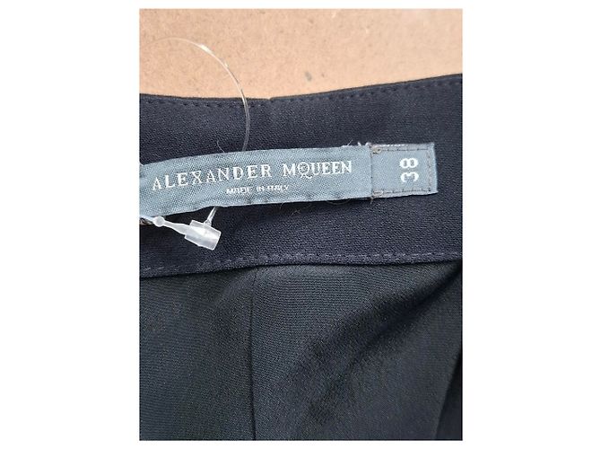 Alexander McQueen Bleistiftrock aus schwarzem Polyester - Ansicht 6