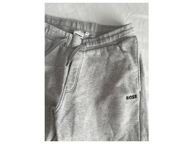 Hugo Boss Jogginghose Grau Baumwolle Mädchen - Ansicht 2