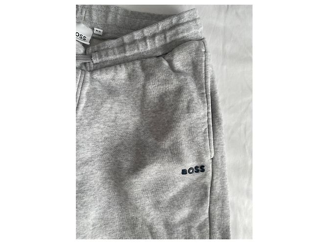 Hugo Boss Jogginghose Grau Baumwolle Mädchen - Ansicht 3
