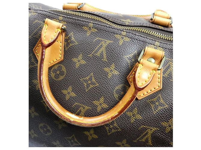 Louis Vuitton Speedy 40 Monogram Boston Tasche Braun - Ansicht 5