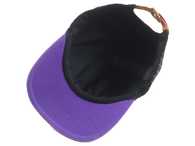 Cappello Newsboy in coccodrillo Louis Vuitton Nero - vista 6