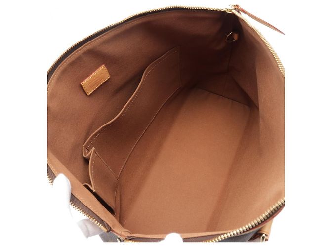 Bolso Tote Horizontal Louis Vuitton Monogram Lockit M40104 Castaño - vista 3