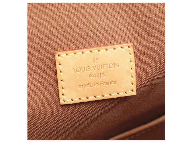 Bolso Tote Horizontal Louis Vuitton Monogram Lockit M40104 Castaño - vista 4