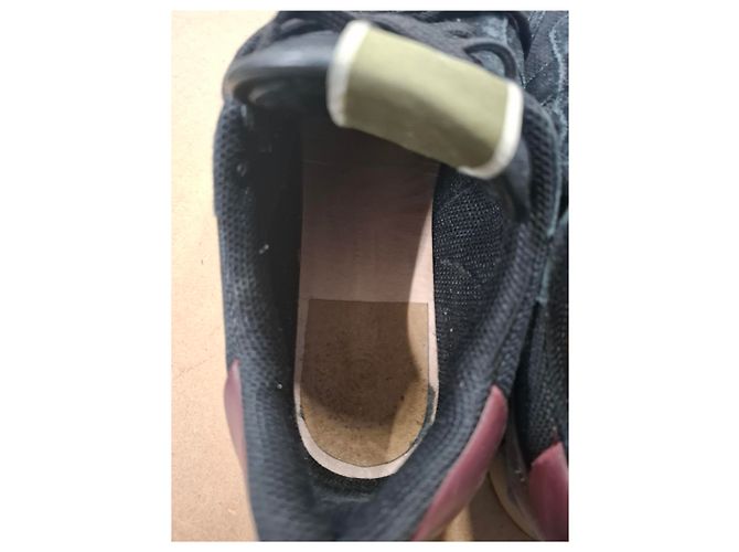 Sneakers Rockrunner Valentino Garavani in nero e materiali misti - vista 18
