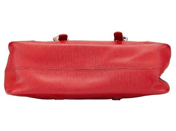 Borsa tote Epi Segur MM Louis Vuitton M5886E Rosso - vista 3