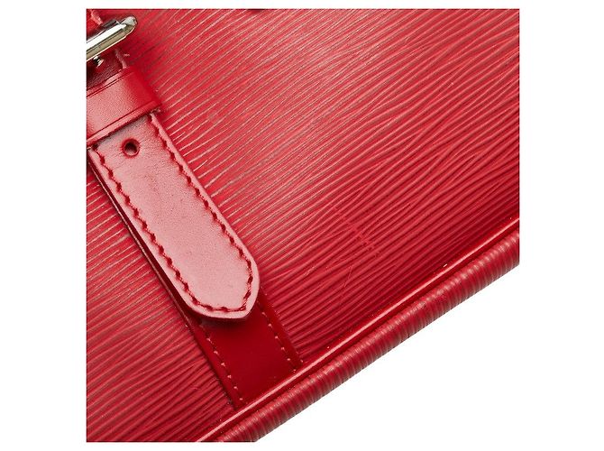 Borsa tote Epi Segur MM Louis Vuitton M5886E Rosso - vista 4