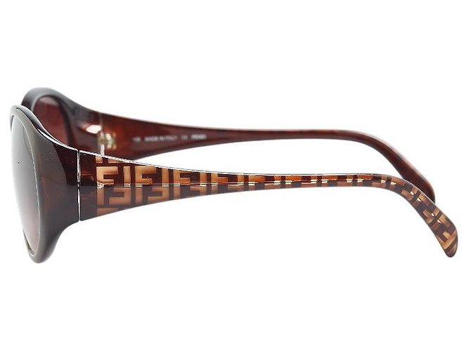 Fendi Zucca Sunglasses FS5155K Brown - view 3
