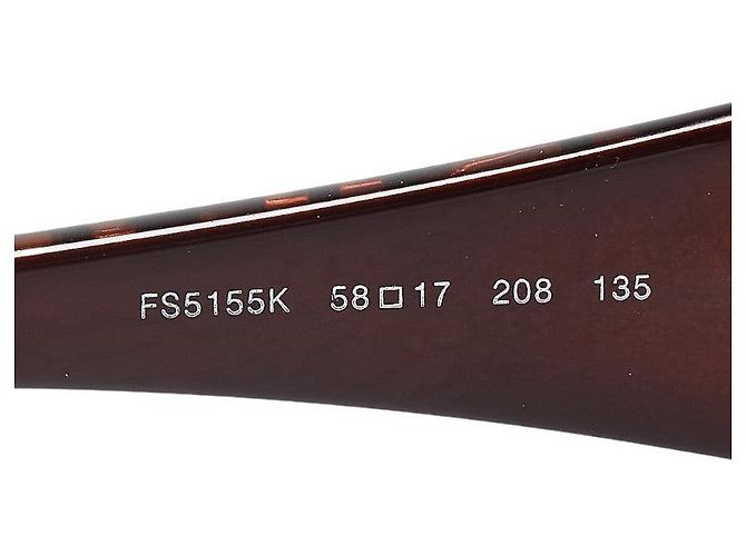 Fendi Zucca Sunglasses FS5155K Brown - view 6