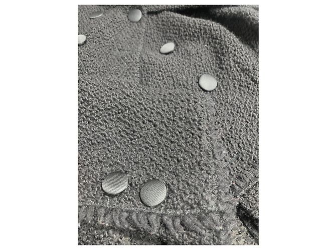 Dolce & Gabbana Wollbouclé-Jacke Schwarz - Ansicht 6
