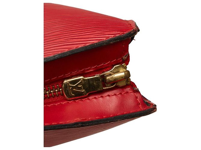 Saint Jacques Borsa tote in pelle Epi Louis Vuitton M52267 Rosso - vista 5