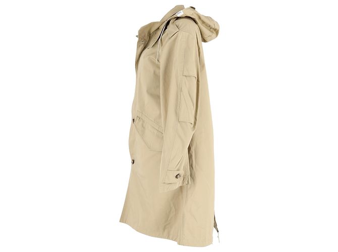 Apc Abrigo parka con capucha A.P.C. en algodón beige - vista 2