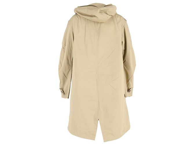 Apc Abrigo parka con capucha A.P.C. en algodón beige - vista 3