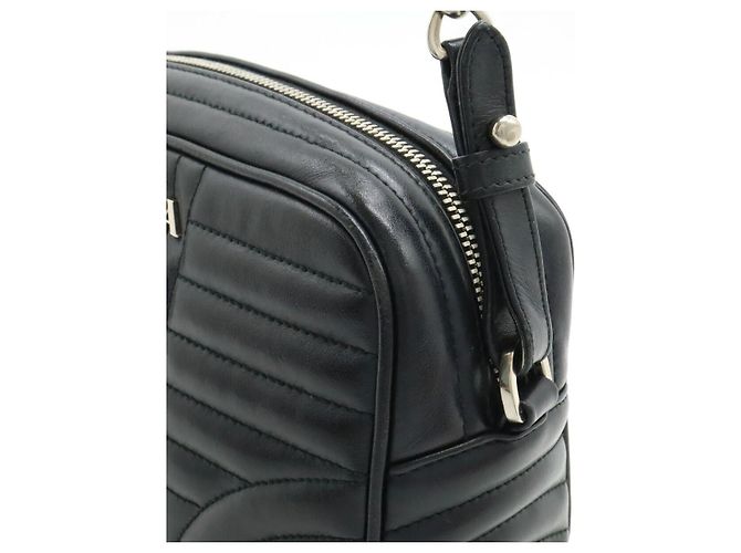 Prada Diagramme Leather Shoulder Bag - view 4