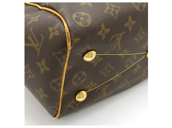 Borsa Louis Vuitton Monogram Tivoli PM M40143 Marrone - vista 3