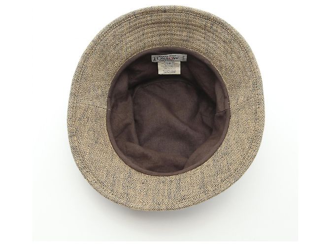 Hermès Sombrero de algodón Hermes Castaño - vista 3