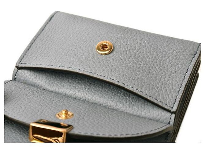 Carteira Mini Chloé Georgia Wash Blue - vista 6