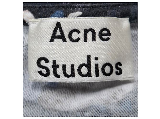 T-shirt con stampa Terrazzo di Acne Studios in cotone multicolore - vista 3