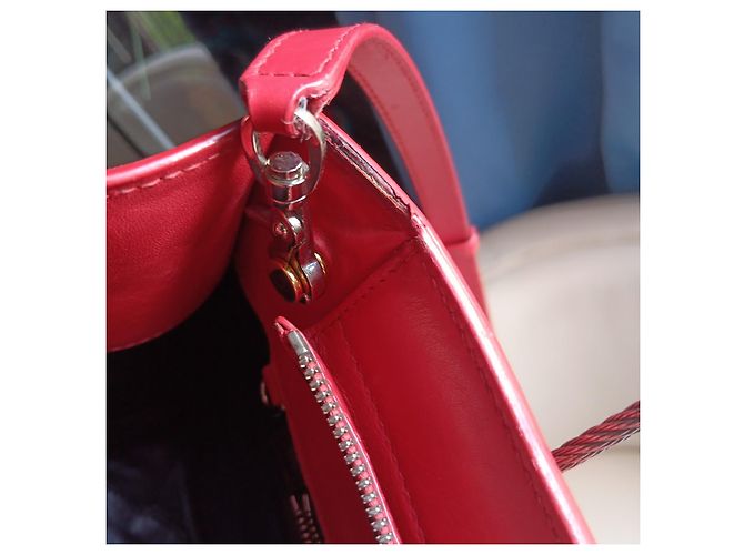 Borsa Balenciaga Cable Rossa in Pelle Rosso - vista 10
