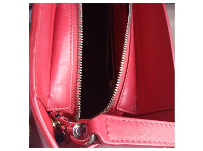 Borsa Balenciaga Cable Rossa in Pelle Rosso - vista 9