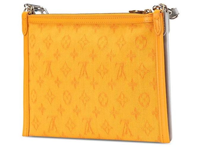 Borsa a tracolla piatta Monogram Louis Vuitton M44640 Grigio - vista 2