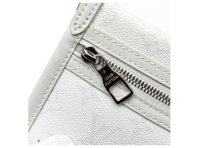 Borsa a tracolla piatta Monogram Louis Vuitton M44640 Grigio - vista 6