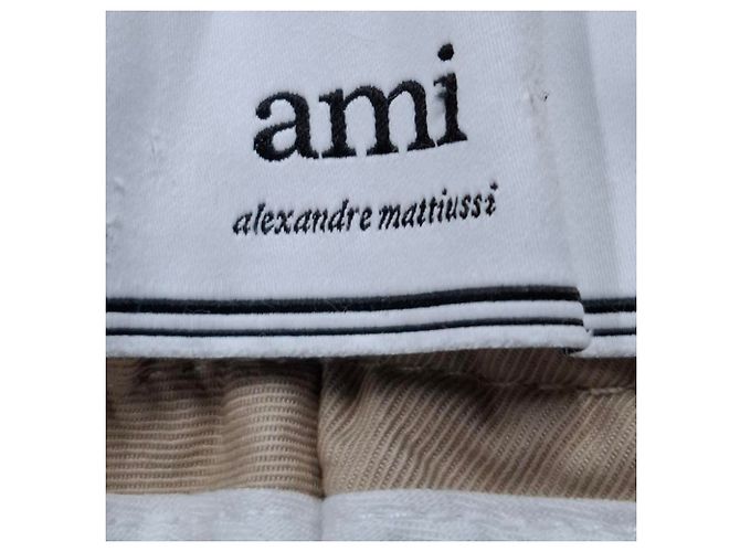 Shorts Chino Ami en algodón caqui - vista 3