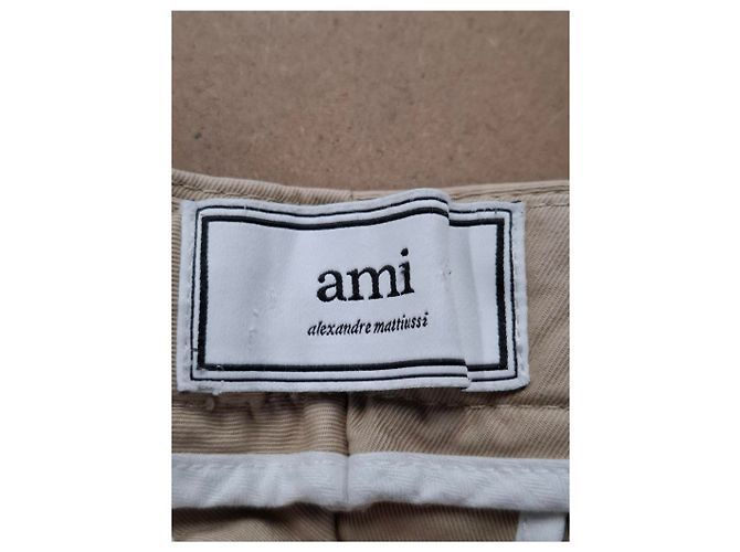 Shorts Chino Ami en algodón caqui - vista 6