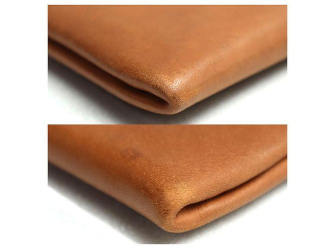 Hermès Hermes Silky City PM Omnibus et Dames Blanches Silk Leather Shoulder Bag Orange - view 6