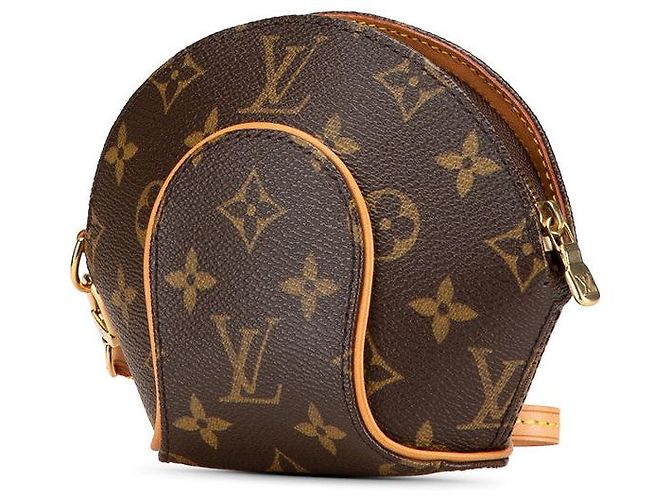 Pochette Mini Ellipse Monogramma Louis Vuitton M51129 Marrone - vista 2