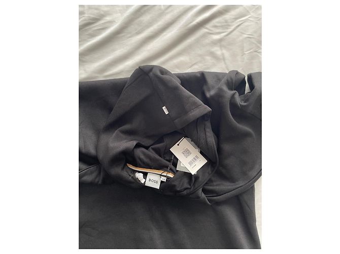 Hugo Boss Kleid Schwarz Baumwolle Polyester 16 Jahre - Ansicht 3