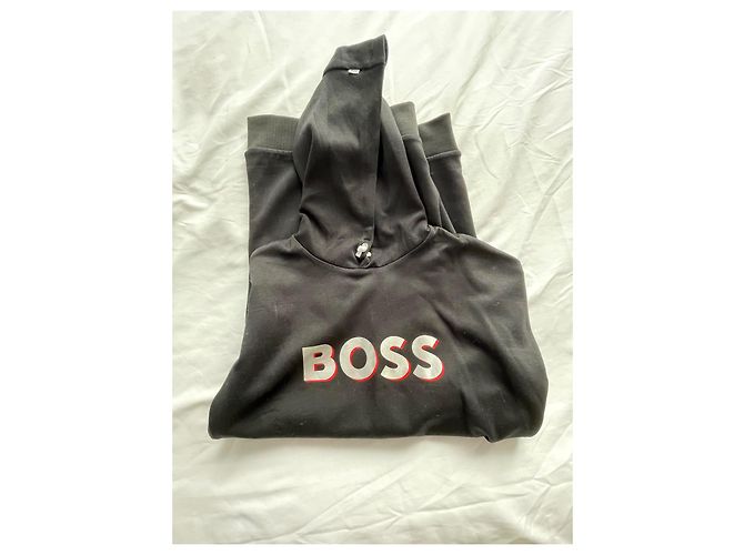 Hugo Boss Kleid Schwarz Baumwolle Polyester 16 Jahre - Ansicht 5