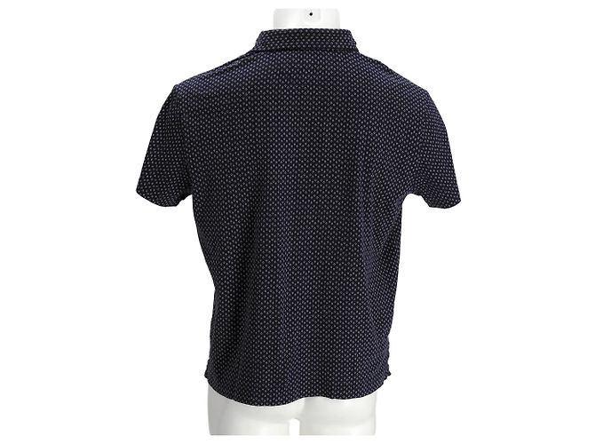 Polo Ralph Lauren Camicia Polo Slim Dot Personalizzata in Cotone Blu Navy - vista 7