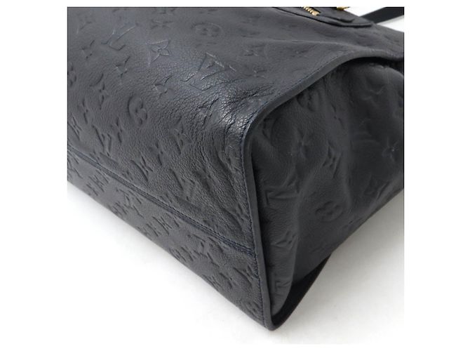 Borsa 2 in 1 Louis Vuitton Monogram Empreinte Lumineuse PM M93410 Blu - vista 3