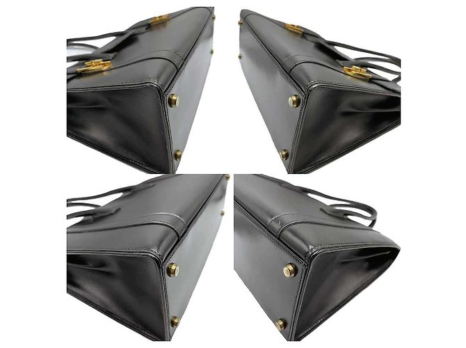 Hermès Borsa in pelle box calf nera Hermes Drag 30 Nero - vista 3