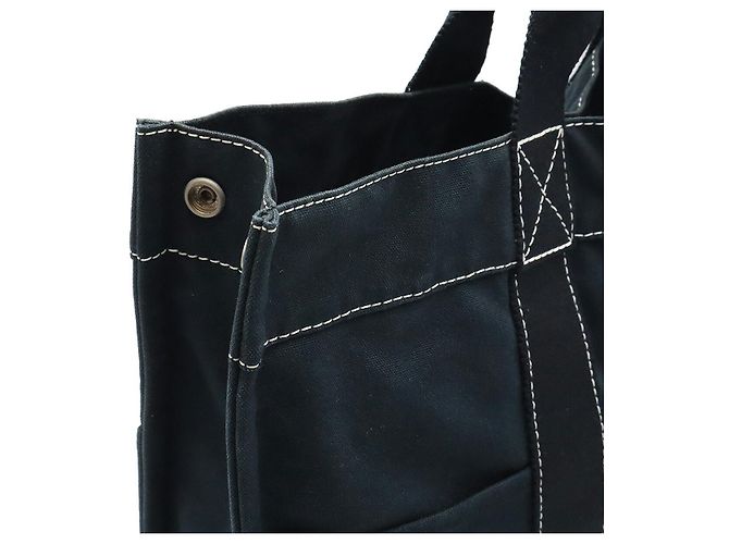 Bolso tote de lona Herbag de Hermès Negro - vista 5