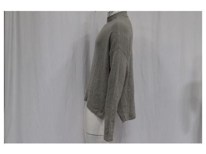 Suéter Luxor Rick Owens em cashmere cinza - vista 10