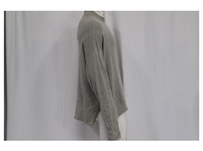 Suéter Luxor Rick Owens em cashmere cinza - vista 12