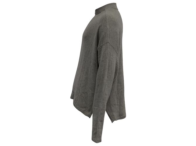 Suéter Luxor Rick Owens em cashmere cinza - vista 3