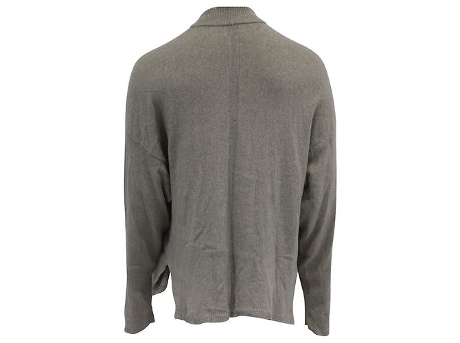 Suéter Luxor Rick Owens em cashmere cinza - vista 4