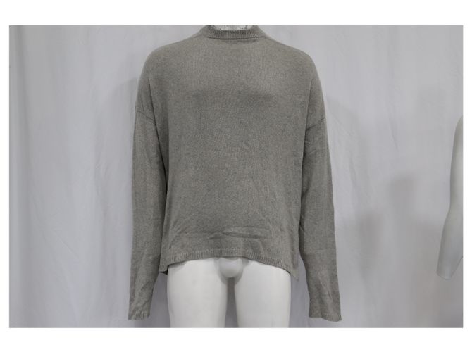 Suéter Luxor Rick Owens em cashmere cinza - vista 8