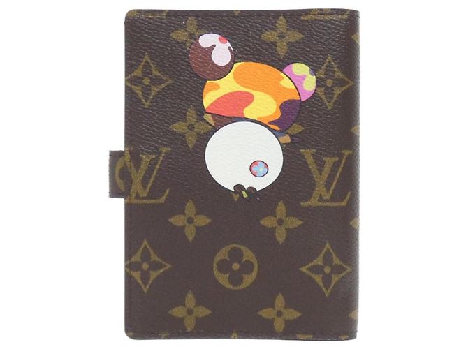 Organizer Agenda PM Organizzatore Panda Monogramma Louis Vuitton Marrone - vista 2