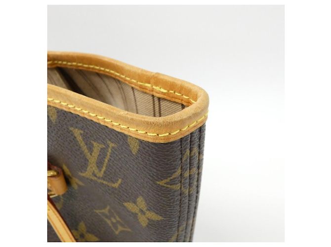 Sac à main Louis Vuitton Monogram Neverfull MM Marron Monogramme - vue 3