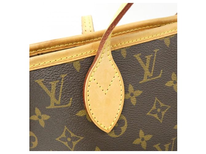 Sac à main Louis Vuitton Monogram Neverfull MM Marron Monogramme - vue 4