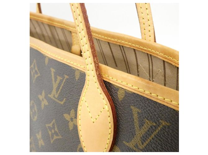 Sac à main Louis Vuitton Monogram Neverfull MM Marron Monogramme - vue 5