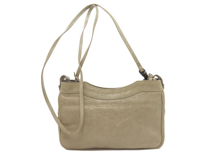 Balenciaga 242803 La Borsa a Spalla Hip Grigio - vista 2