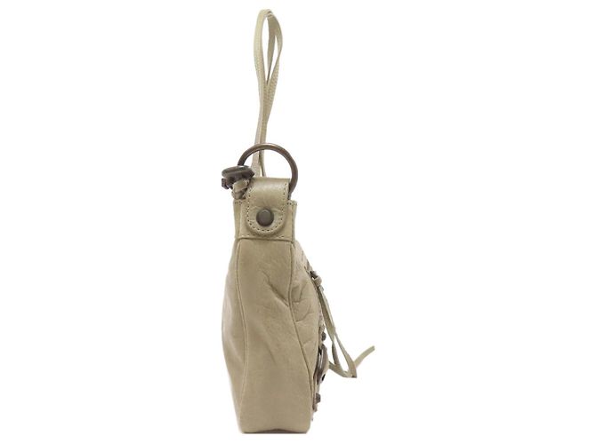 Balenciaga 242803 La Borsa a Spalla Hip Grigio - vista 3