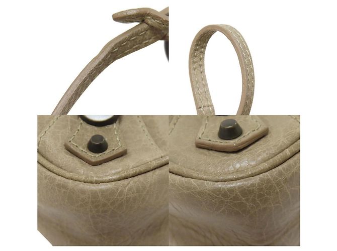 Balenciaga 242803 La Borsa a Spalla Hip Grigio - vista 9