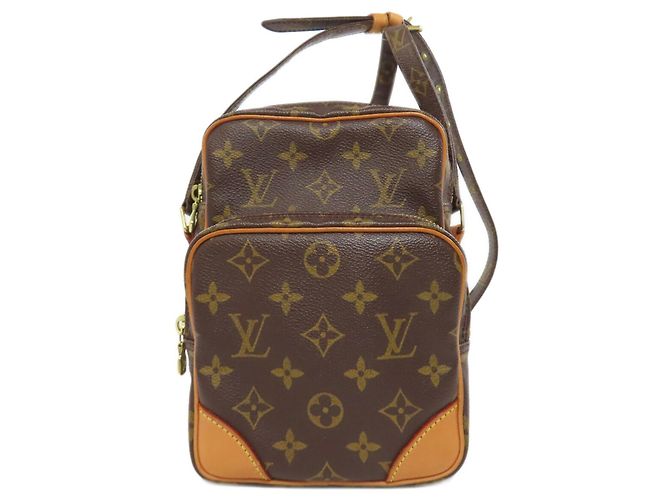 Borsa a spalla Amazon in tela Monogram Louis Vuitton Marrone Monogramma - vista 11