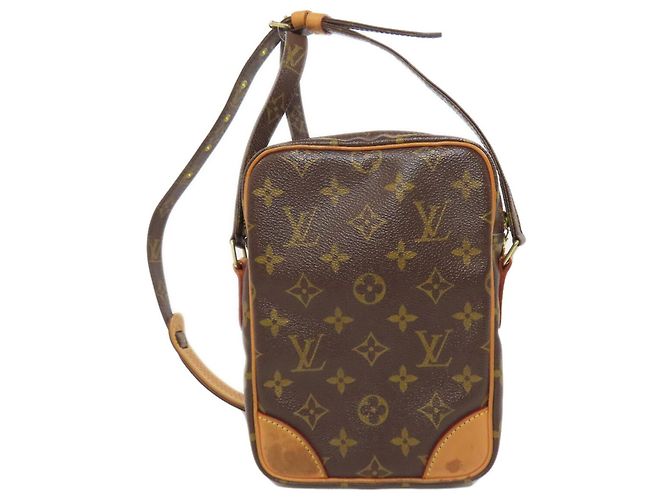 Borsa a spalla Amazon in tela Monogram Louis Vuitton Marrone Monogramma - vista 2